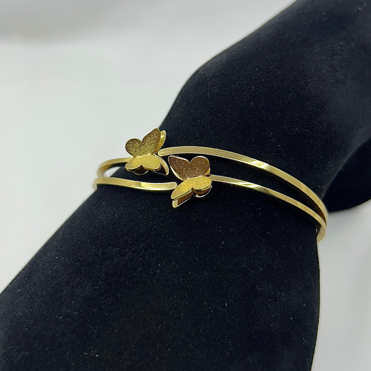 Butterfly Adjustable Stainless steel  Bangle | 20% OFF