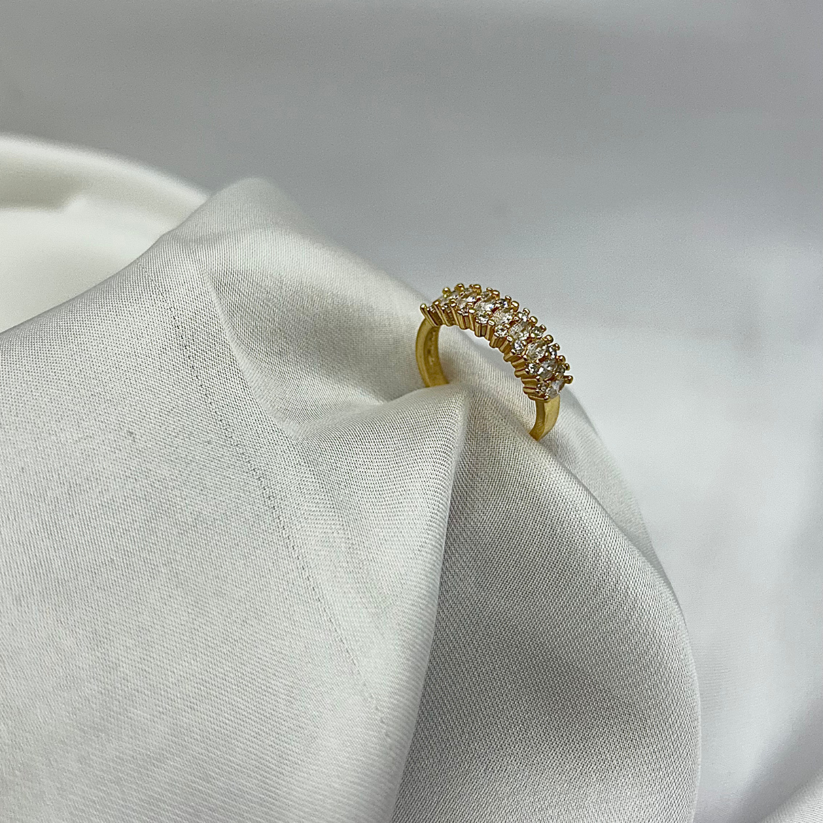 Adjustable Stone Work Ring – Gold color | 20% OFF