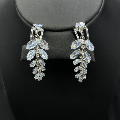 Stainless steel gem worked Earrings – 2 Different colours | 20% OFF