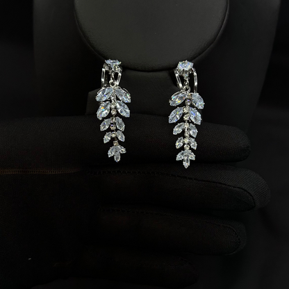 Stainless steel gem worked Earrings – 2 Different colours | 20% OFF