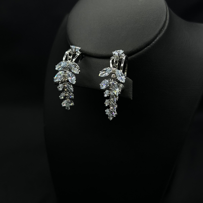 Stainless steel gem worked Earrings – 2 Different colours | 20% OFF