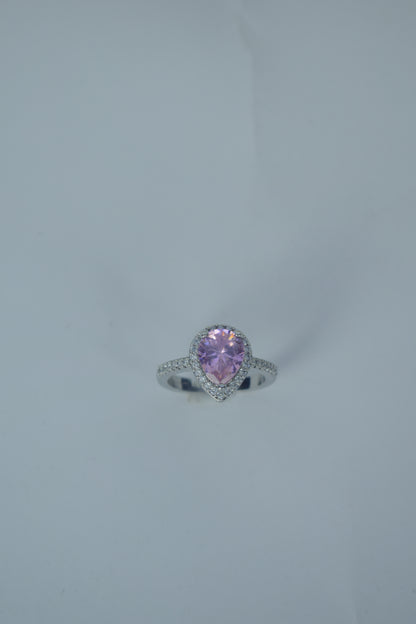 Elegant Adjustable Ring – 20% OFF |White stone Elegance