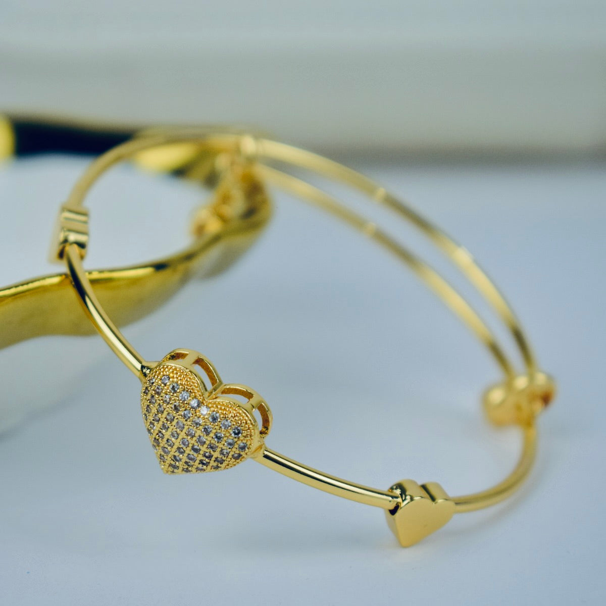 Shiny Heart-Shaped Necklace Set | 20% OFF