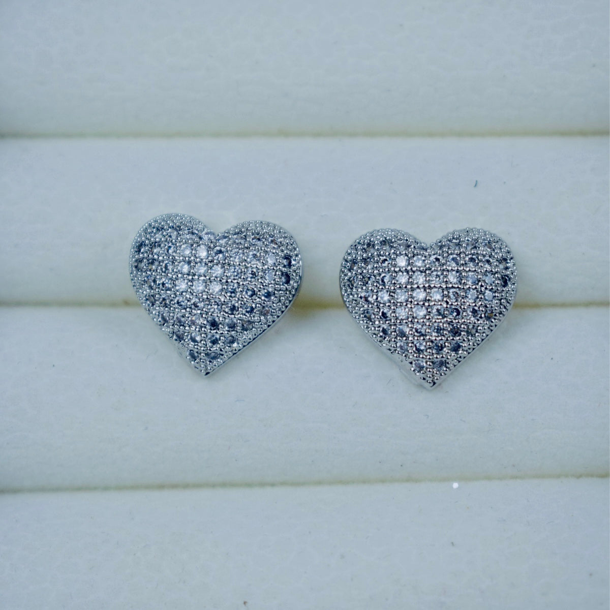 Shiny Heart-Shaped Necklace Set | 20% OFF
