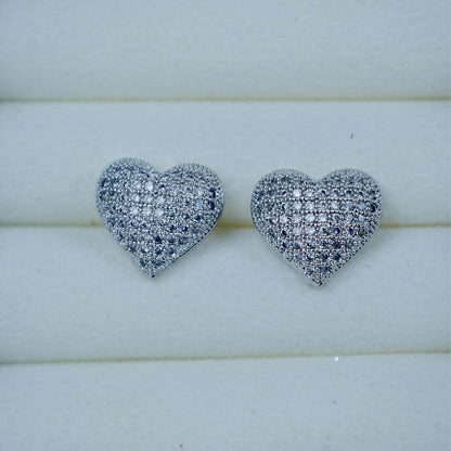Shiny Heart-Shaped Necklace Set | 20% OFF
