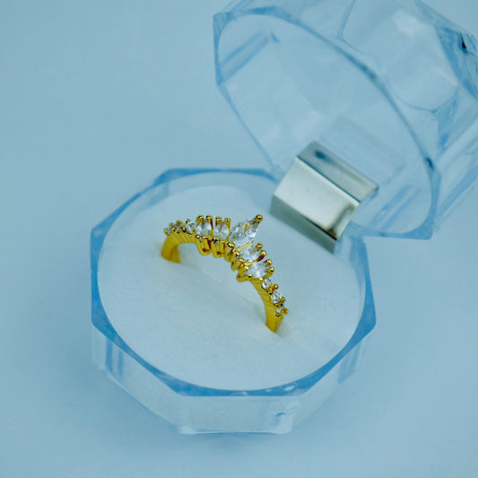 Royal Crown Adjustable Ring | Flat 20% OFF