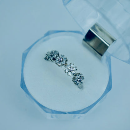 Elegant Floral Adjustable Ring – 3 Stunning Colors