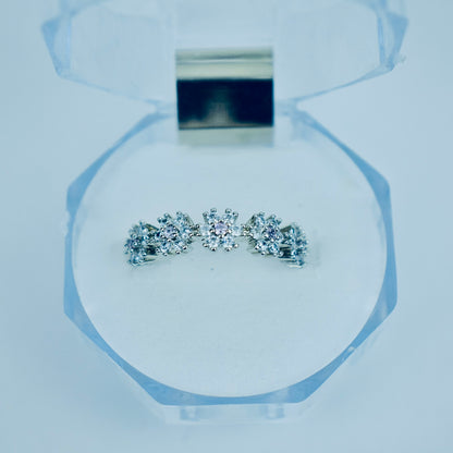 Elegant Floral Adjustable Ring – 3 Stunning Colors