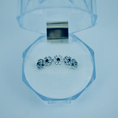 Elegant Floral Adjustable Ring – 3 Stunning Colors