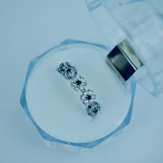 Elegant Floral Adjustable Ring – 3 Stunning Colors