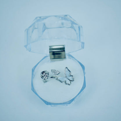 Butterfly Stone Work Adjustable Rings Flat 20% OFF