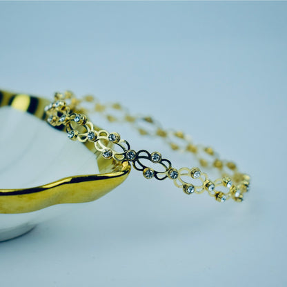 2 in 1 Transformable Ring Bangle Gold Design Flat 20% OFF
