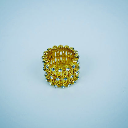 2 in 1 Transformable Ring Bangle Gold Design Flat 20% OFF
