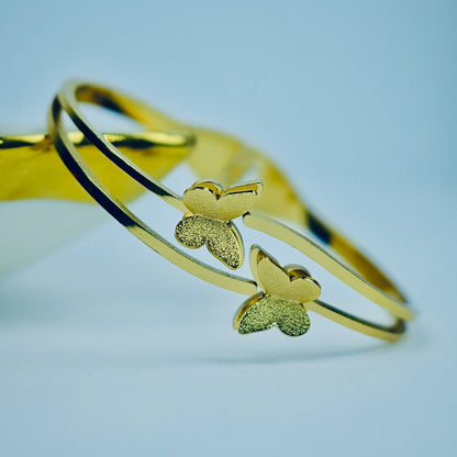 Butterfly Adjustable Stainless steel  Bangle | 20% OFF