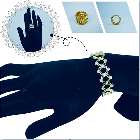 2-in-1 Transformable Ring & Bangle – Unique Gold Design | Flat 20% OFF