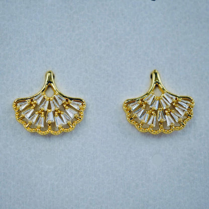 Elegant Fan-Leaf  Neckless Set | 20% OFF